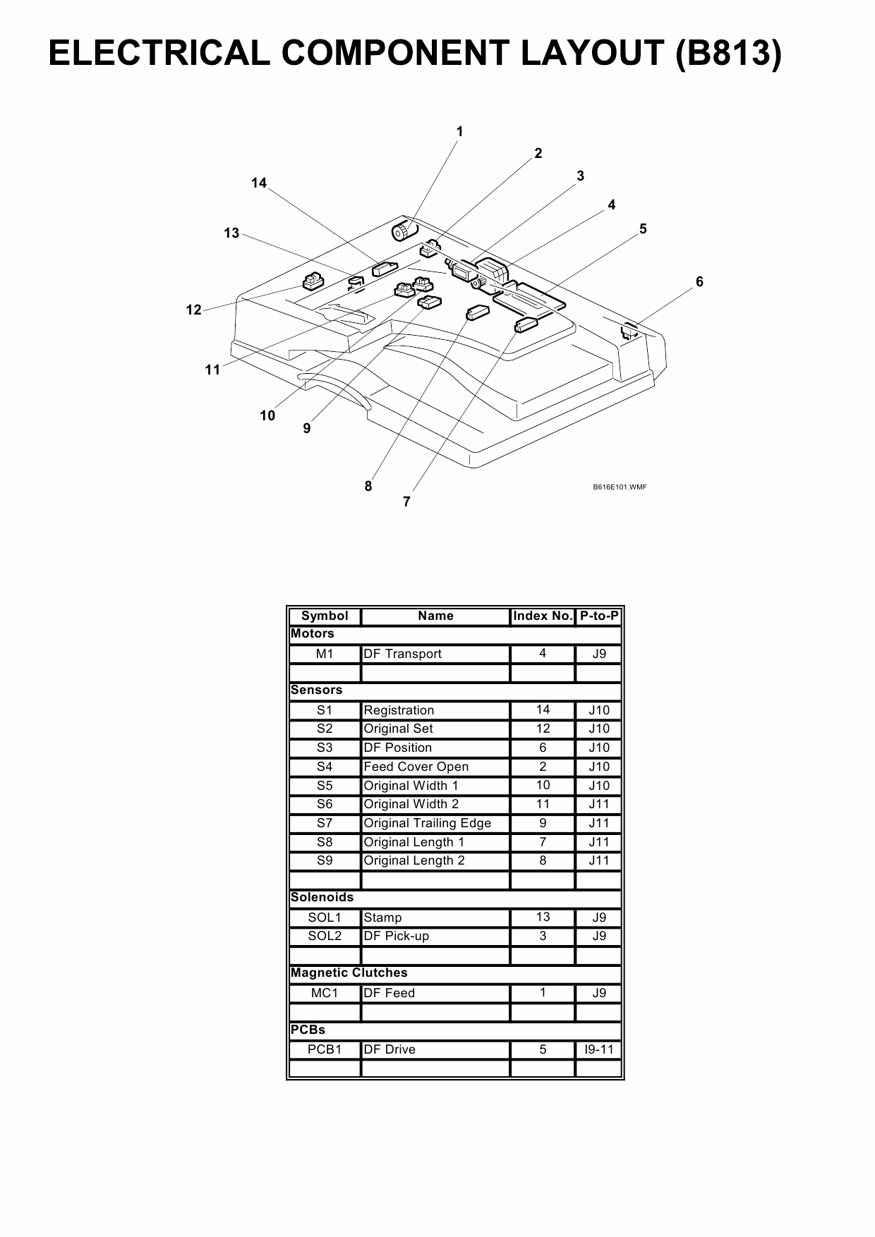 RICOH Aficio MP-1811L MP2011L B282-62 B283-62 Circuit Diagram-5